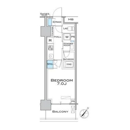 武蔵小山駅 徒歩3分 2階の物件間取画像